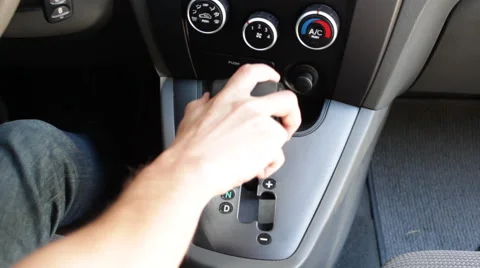 Shift from Reverse to Park Video stock 45603925