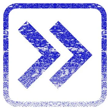 Shift Right Framed Textured Icon Stock Illustration