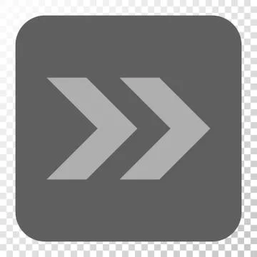 Shift Right Rounded Square Button 스톡 일러스트