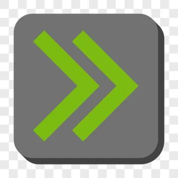 Shift Right Rounded Square Button 스톡 일러스트