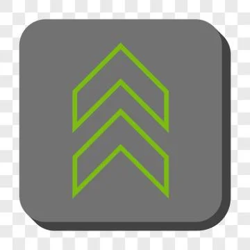 Shift Up Rounded Square Button Stock Illustration