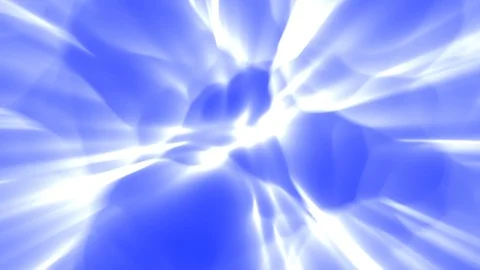 Shifting Fractal Caustics Rays Blue Abstract Motion Background 1 Stock Footage 87387265