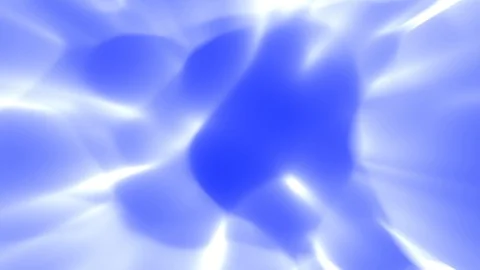 Shifting Fractal Caustics Rays Blue Abstract Motion Background 2 Stock Footage 87388024