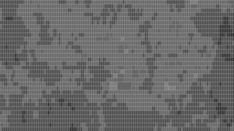 Shifting geometric blocks and data visualization patterns transforming across a Stock Footage 348792987