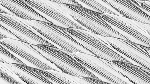 Shifting hypnotic black and white lines dynamic backdrop. Stock-Footage 336297502