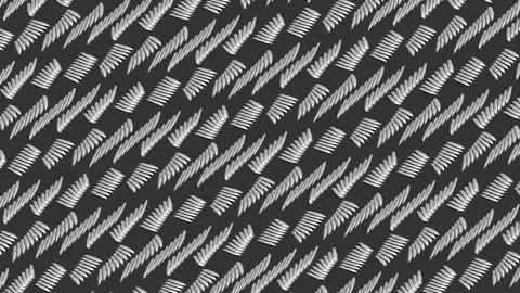 Shifting hypnotic black and white lines dynamic backdrop. Stock Footage 338250319