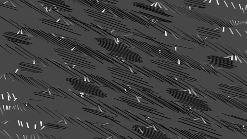 Shifting hypnotic black and white lines dynamic backdrop. Stock Footage 338250332