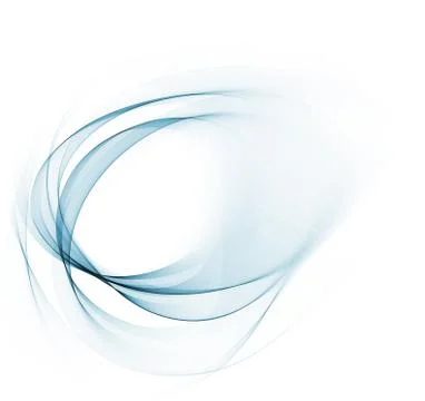 Shifting light blue motion lines on white background Stock Illustration