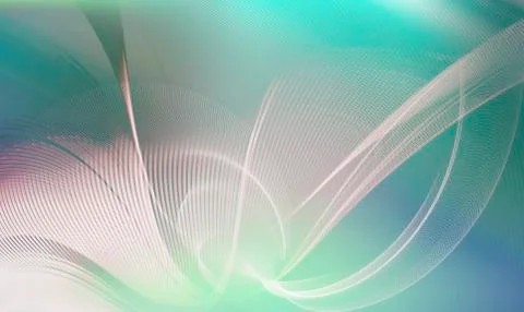 Shifting light pink motion lines on teal background Stock Illustration