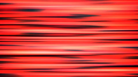 Shifting Liquid Red Lines Horizontal abstract background loop 1 Video stock 37170022