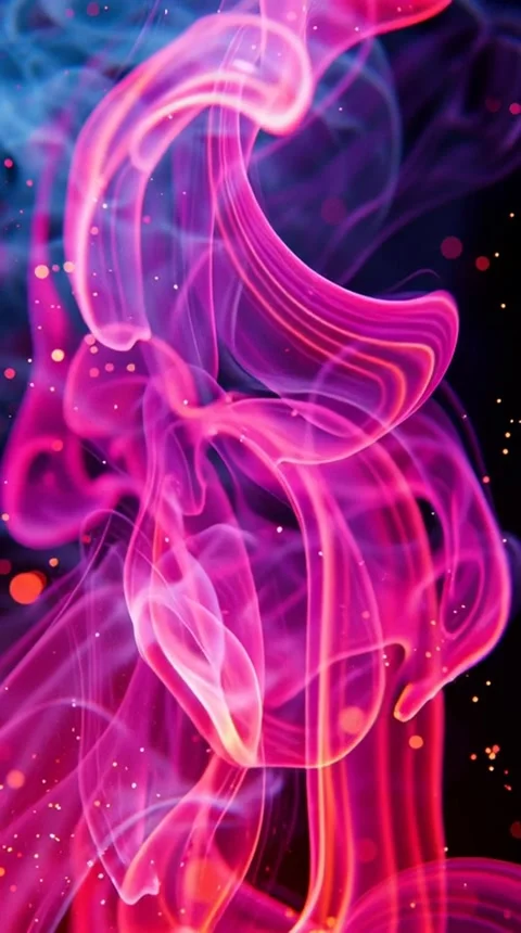 Shifting Neon Tile Grid in Electric Purple and Indigo Stock Footage 312309999