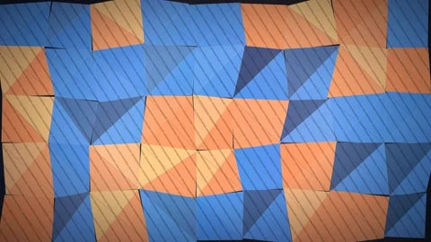 Shifting Polygons Geometric Pattern Stock Footage 344531272