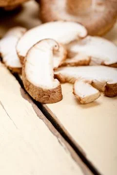 Shiitake mushrooms Stock Photos