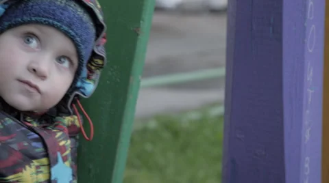 Сhild on a swing Stock Footage 42369466