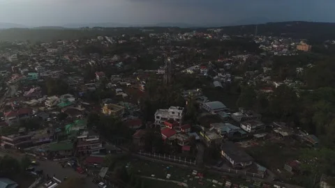 Shillong City 2 Stockbeeldmateriaal 169518344