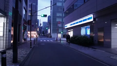 Shimbashi Street Stock Footage 160814500