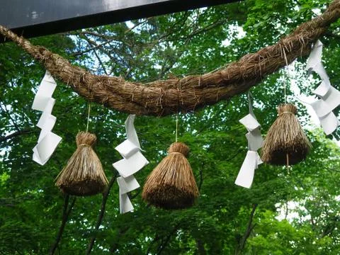 Shimenawa Stock Photos