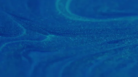 Shimmer blend ink gradient glitter water liquid Video stock 321007055