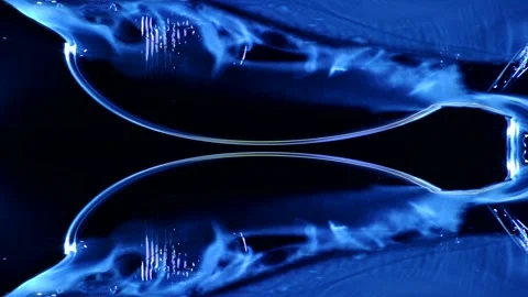 Shimmer Blue 1 Stock Footage 256097701