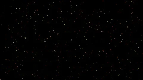 Shimmer lights motion graphics with night background Stock Footage 167595138