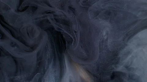 Shimmer mix ink flow liquid acrylic pigment water Video stock 314691658