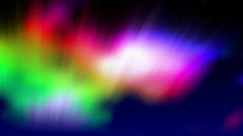 Shimmering Aurora Video stock 12761020