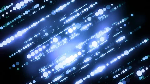 Shimmering Blue Light Motion Video stock 97406496