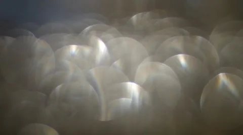 The shimmering bokeh effect on window Stock Footage 43182132