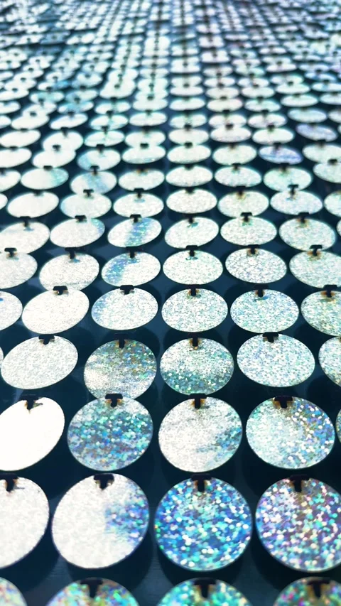 Shimmering bright sequin background for a party, celebration, event, fashion, or Stock Footage 329488465
