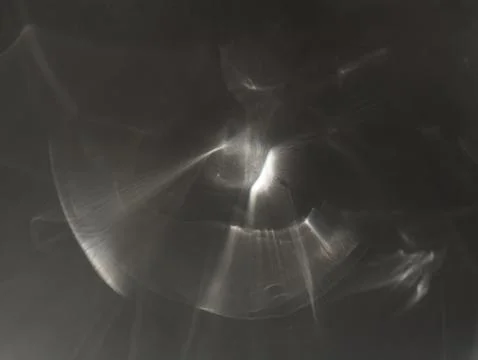Shimmering Caustics on Black Background Stock-Fotos