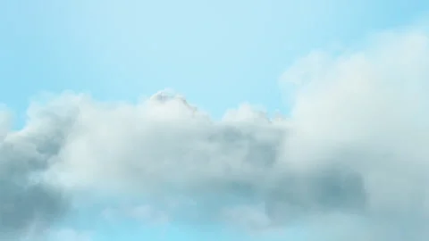 Shimmering Cloudscape Video Loop Stock Footage 312717460