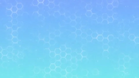Shimmering Comb Pattern Background Featuring Hexagonal Grid Stock Footage 314197007