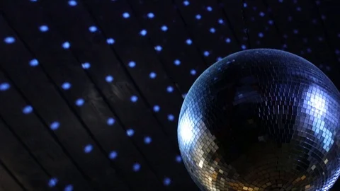 Shimmering disco ball Stock Footage 99335741