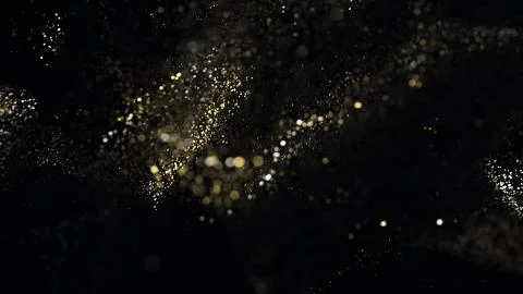 Shimmering dust Stock Illustration