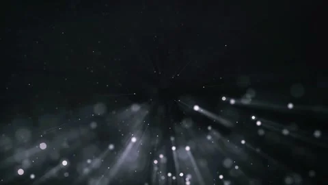 Shimmering Dust Particle Lights, Dynamic Particle Motion Background Stock Footage 332661424