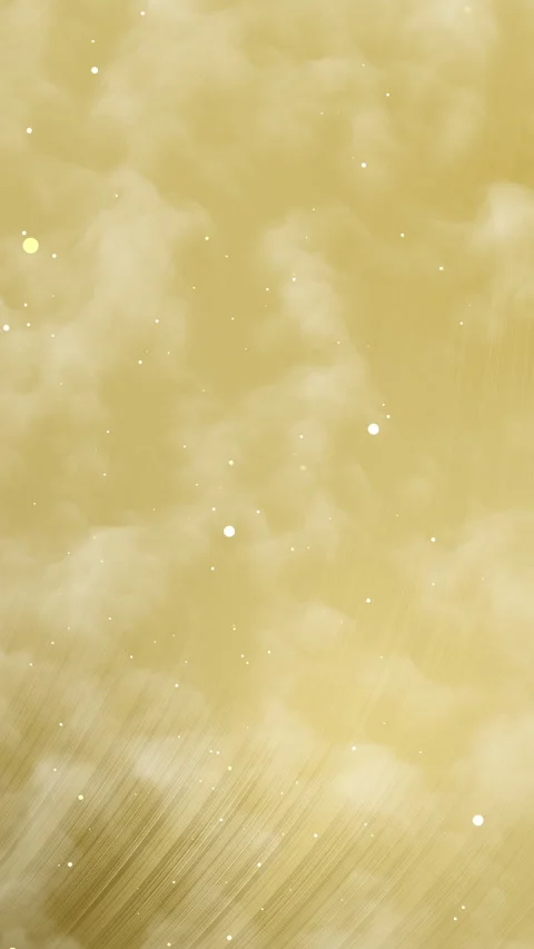 Shimmering gold gradient background with soft floating light particles. Stock-Footage 347042220