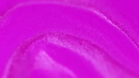 Shimmering ink background fluid pink paint spill Stock Footage 276326421