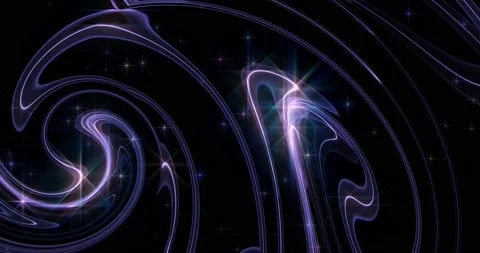 Shimmering, iridescent, translucent purple waves Stock Footage 144674540