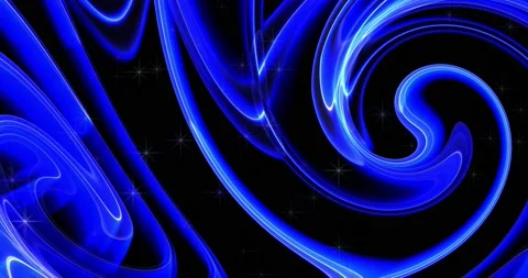 Shimmering, iridescent, translucent stripes of blue and white shades Stock Footage 144674551