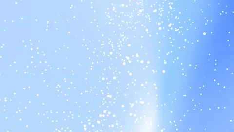 Shimmering Light Blue Background with Sparkling Dust Particles Stockbeeldmateriaal 329253839