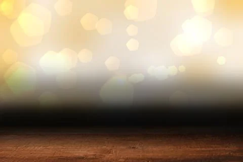 Shimmering light design over boards Stock Illustration