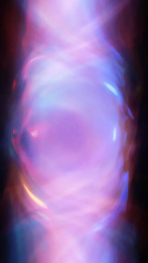 Shimmering Light Pulse - Ethereal Abstract Animation Loop Stock Footage 284262910