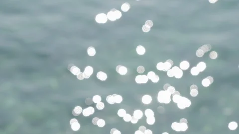 Shimmering light, summer sea Stock Footage