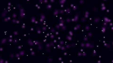 Shimmering magic dust and glowing purple particles loop animation for visua.. Stock Footage 321442654