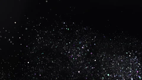 Shimmering microdust overlay. Vídeo Stock 321235066