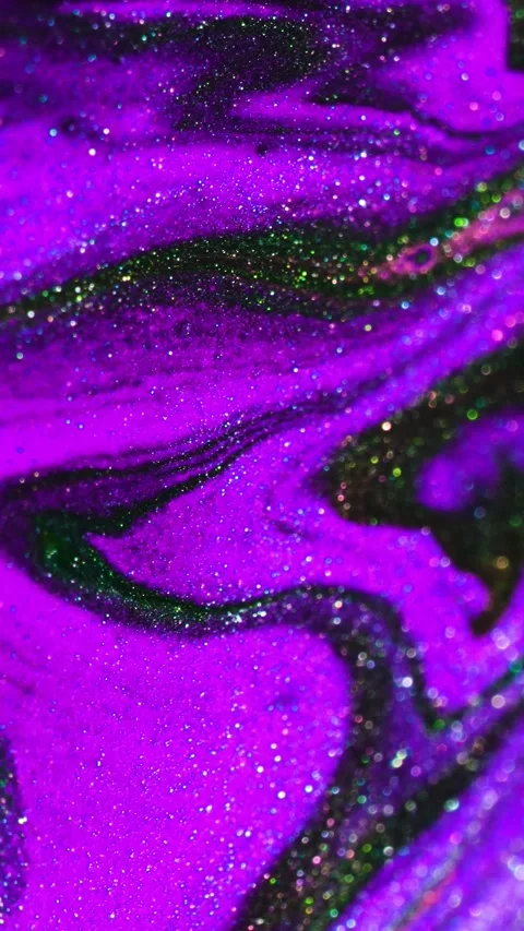 A shimmering, multi-colored abstract background with iridescent swirls created Stock Footage 336101163