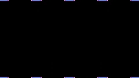 Shimmering neon lines in a seamless loop. Stock Footage 291975848