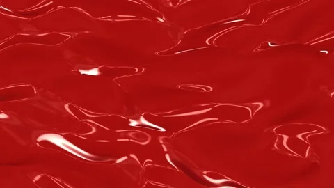 Shimmering Red Liquid Surface: Captivating Visual Dynamics of Fluid Motion and Stock Footage 316741812