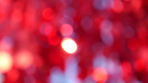 Shimmering Red Ornaments Stock Footage 71157217