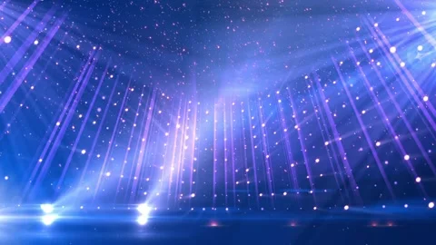 Shimmering Revolving Stage. Video in loop. Stock Footage 341973146
